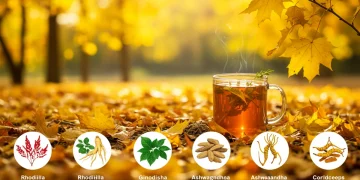 Herbal supplements for fall energy and sustained vitality