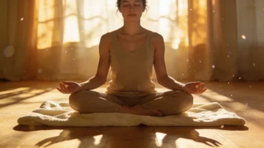 guided visualization for setting personal intentions: 10 min