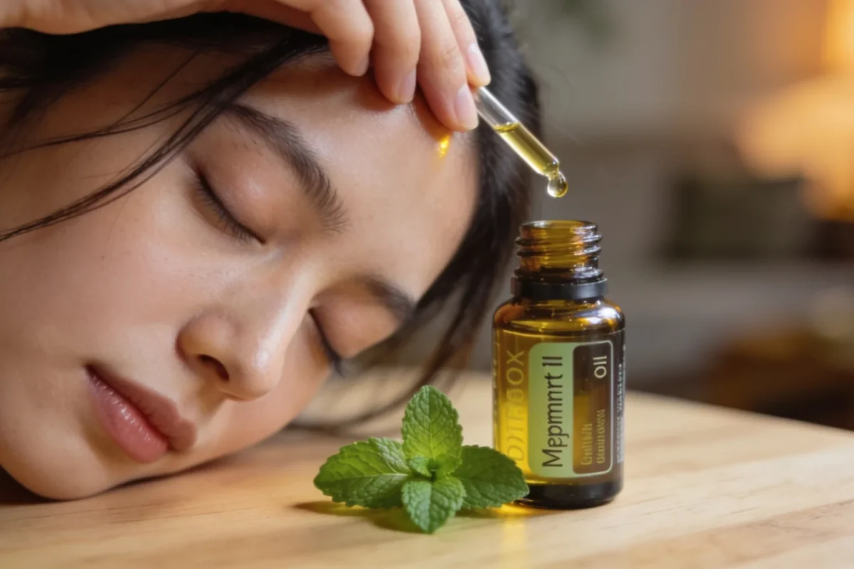 peppermint oil for tension headache relief: fast tips